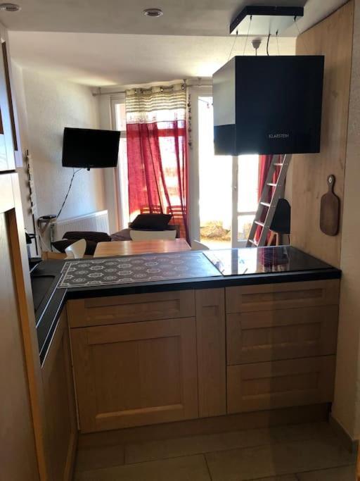 Beau Studio La Mongie Tourmalet Pic Du Midi Apartment ภายนอก รูปภาพ